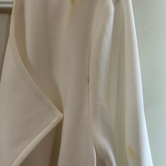 Suzy Shier Cream Open-Front Jacket - Picture 7 of 7